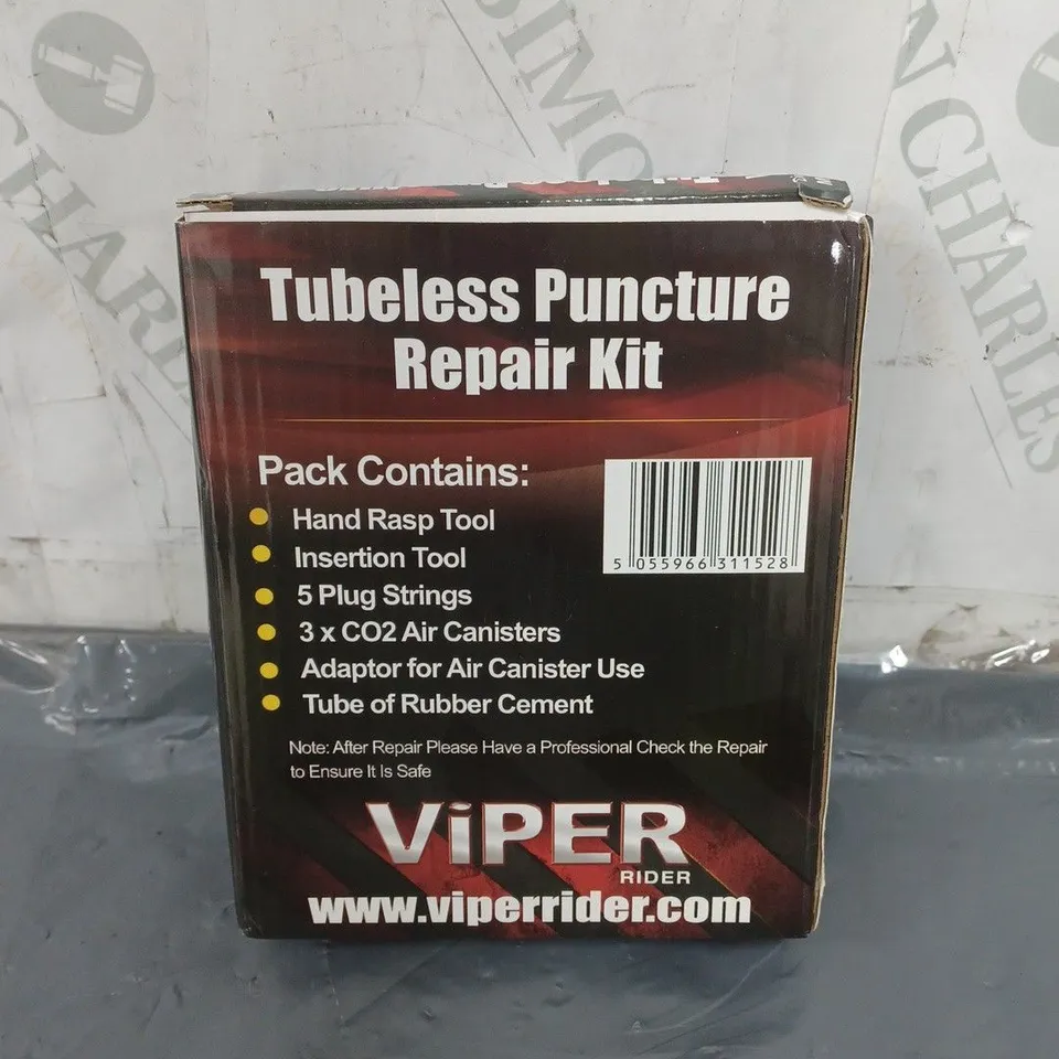 VIPER TUBELESS PUNCTURE REPAIR KIT 