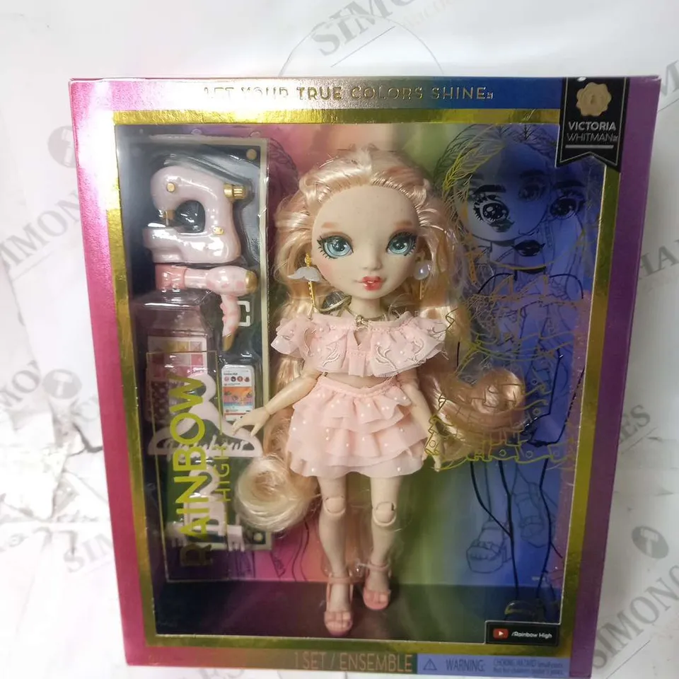 BRAND NEW BOXED VICTORIA WHITMAN RAINBOW HIGH DOLL