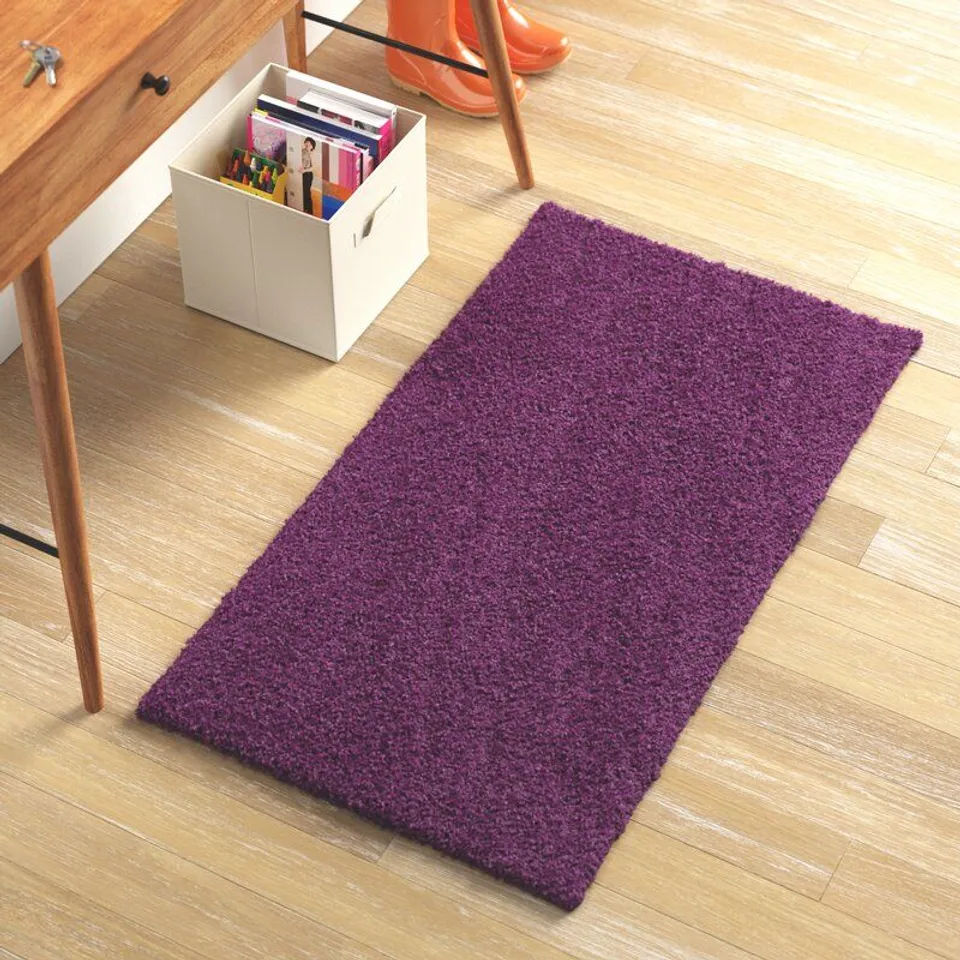 BAGGED VERONA PURPLE AREA RUG