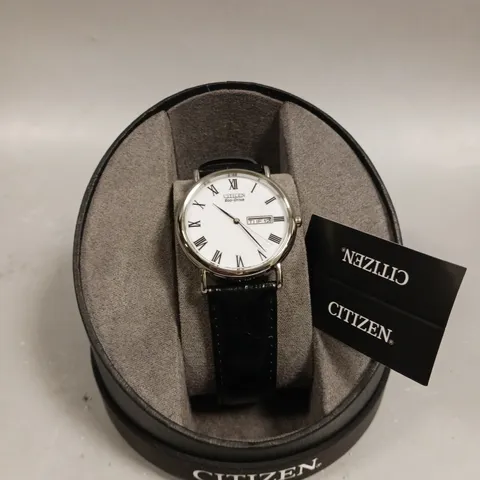CITIZEN BM8240-11B WHITE DIAL MENS WATCH