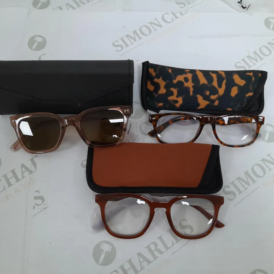 HUMMINGBIRD SUNGLASSE AND READING GLASSES 