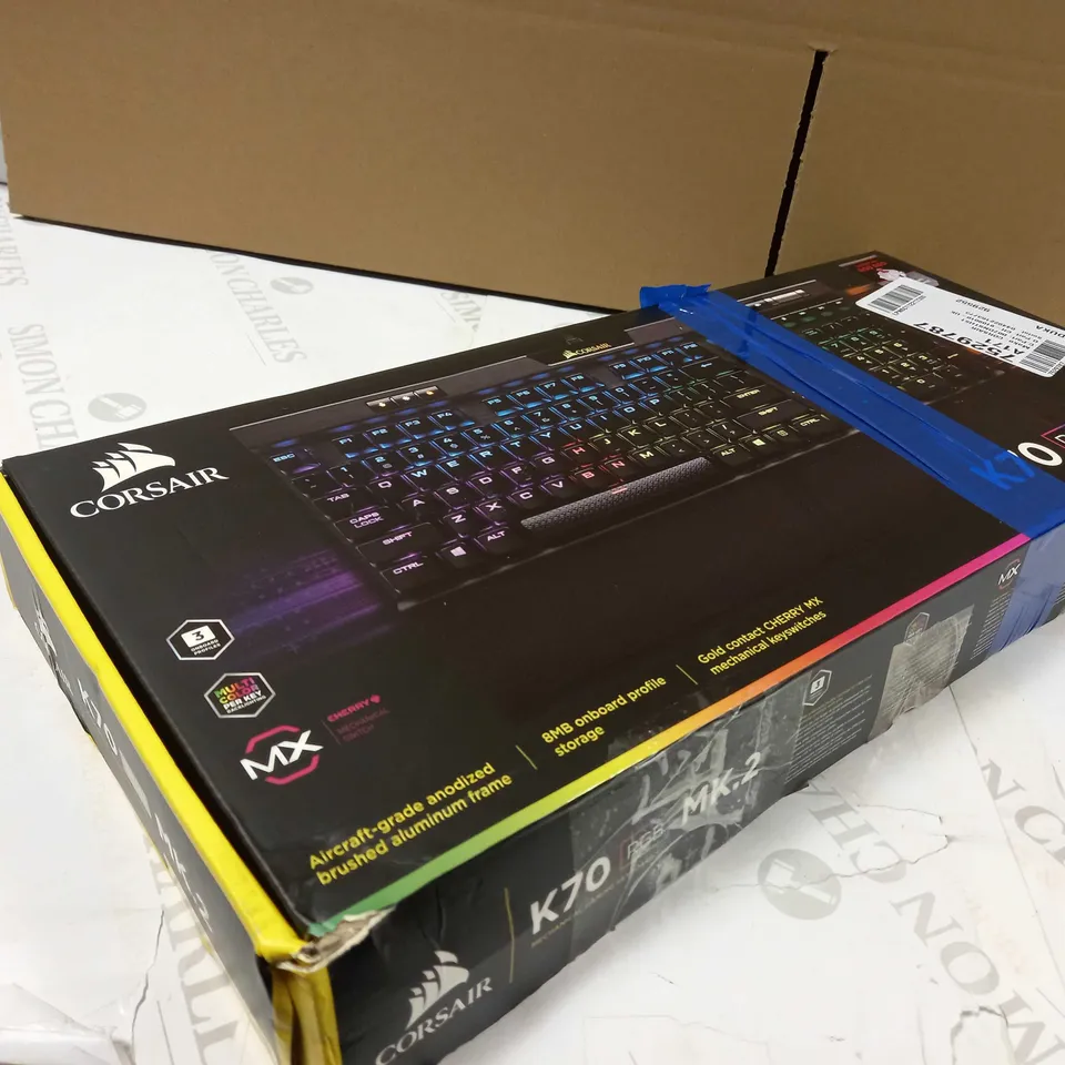 CORSAIR K70 RGB MK.2 KEYBOARD 