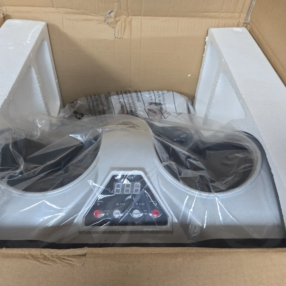LEG MASSAGER WITH DIGITAL CONTROL – BOXED
