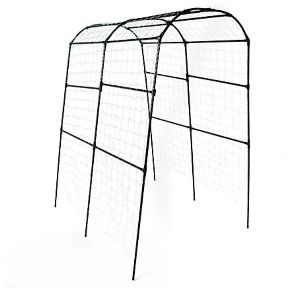 GARDEN STORIES GALVANISED STEEL CLIMBING ARCHWAY