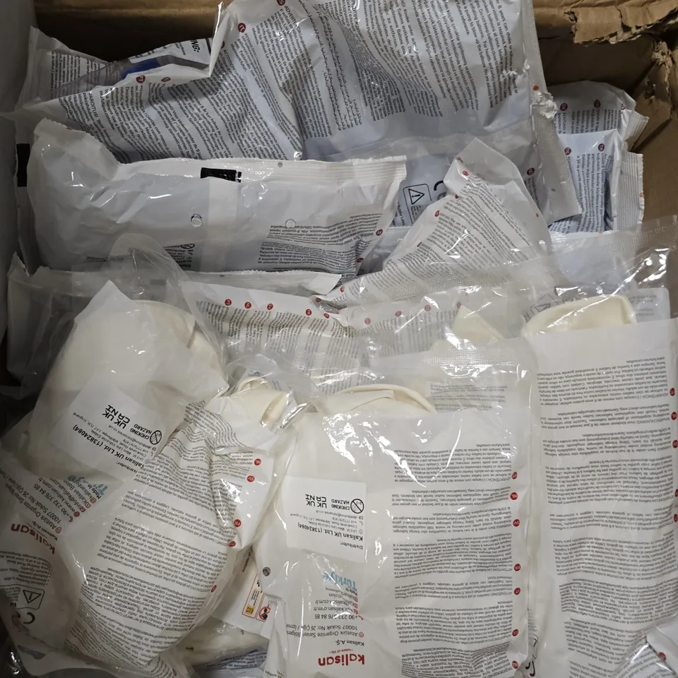 BOX OF APPROX 30 ASSORTED BAGS OF PARTY BALLOONS