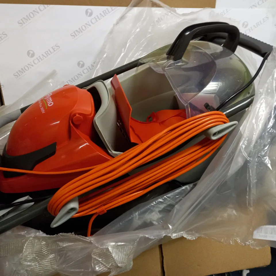 FLYMO EASIGLIDE PLUS 360V ELECTRIC HOVER COLLECT LAWNMOWER 