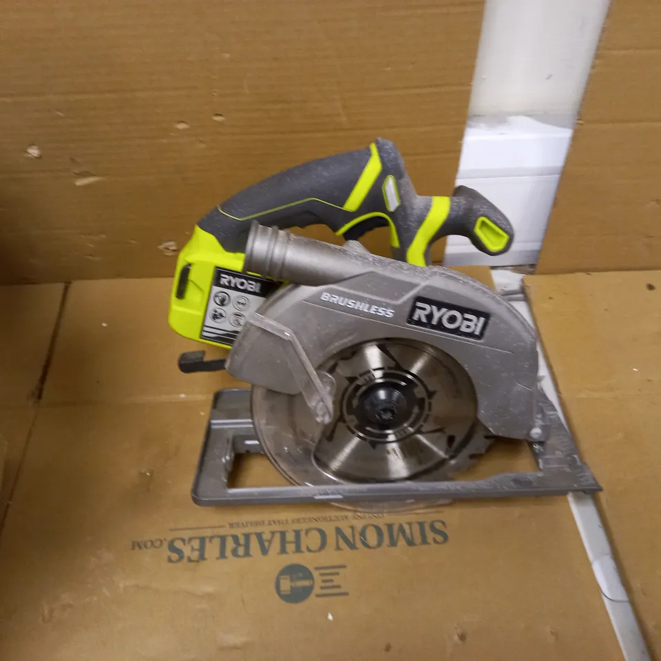 RYOBI CORDLESS BRUSHLESS CIRCULAR SAW