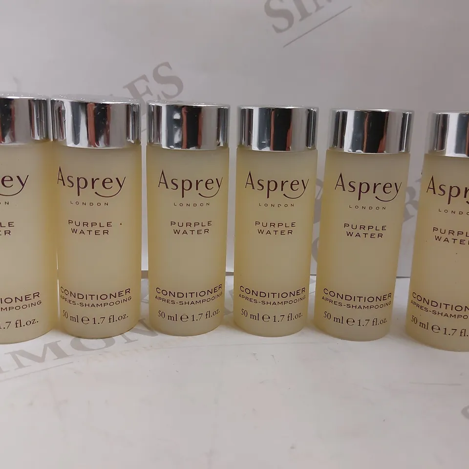 BOX OF APPROX 25 ASPREY LONDON PURPLE WATER CONDITIONER