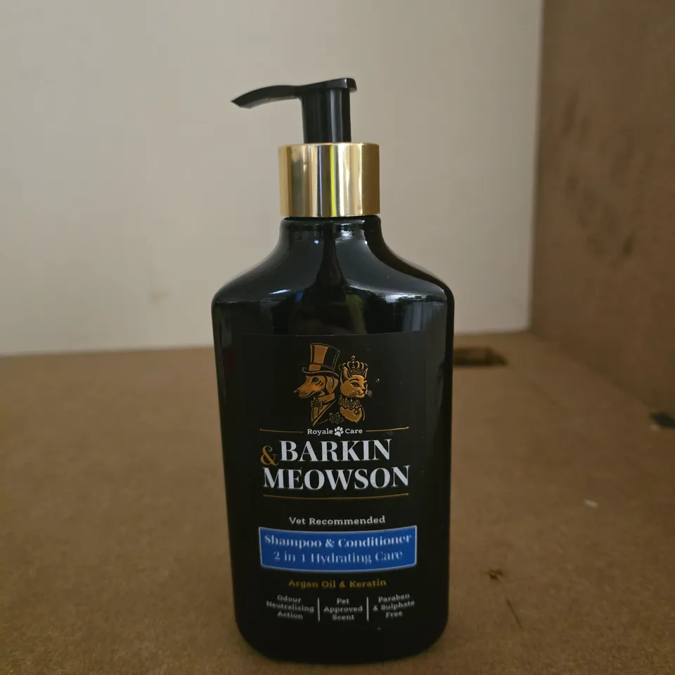 BARKIN & MEOWSON SHAMPOO & CONDITIONER 2 IN 1 HYDRATING CARE – VET RECOMMENDED