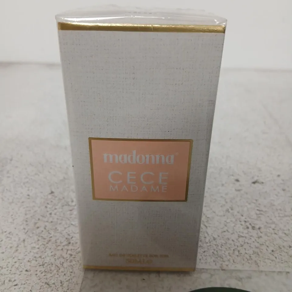 BOXED AND SEALED MADONNA CECE MADAME EAU DE TOILETTE 50ML