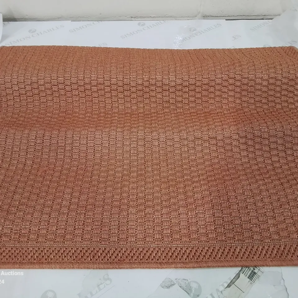 BRAND NEW PACO HOME 125 TIMBER RUST 80X150CM RUG