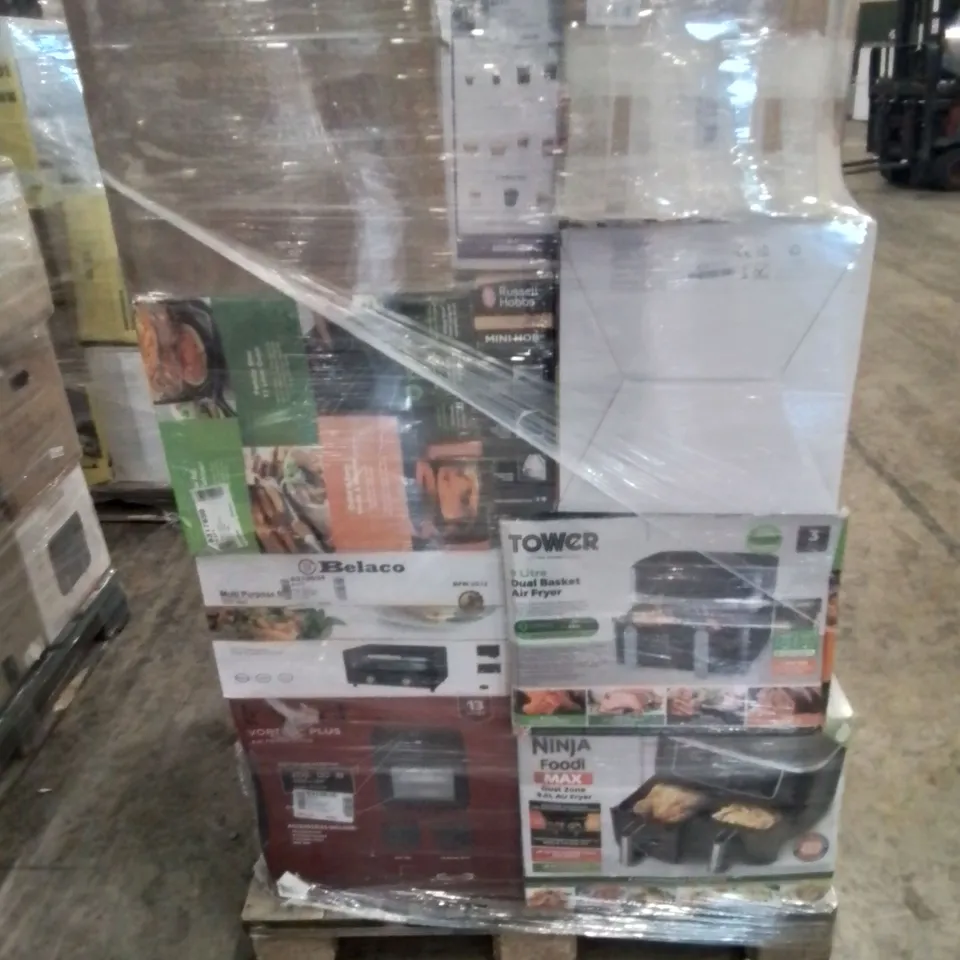 PALLET OF APPROXIMATELY 36 UNPROCESSED RAW RETURN HOUSEHOLD AND ELECTRICAL GOODS TO INCLUDE;