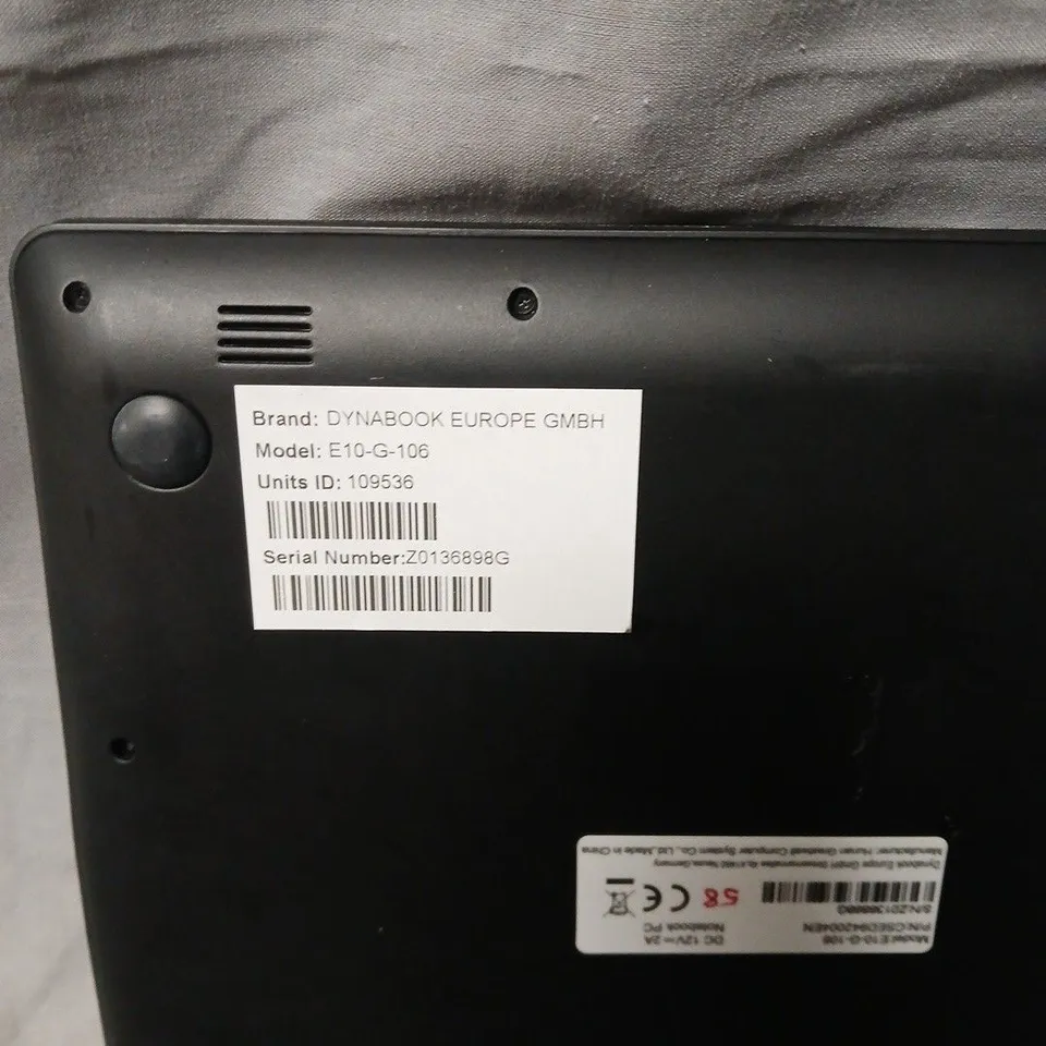 DYNABOOK E10-G-106 LAPTOP