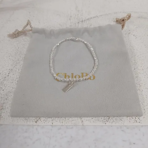 CHLOBO SILVER DAINTY BRACELET IN BOX