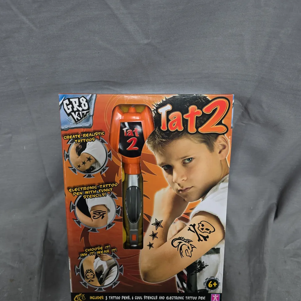 BOXED GR8 KIT TAT2 TATTOO PEN RRP £17.99