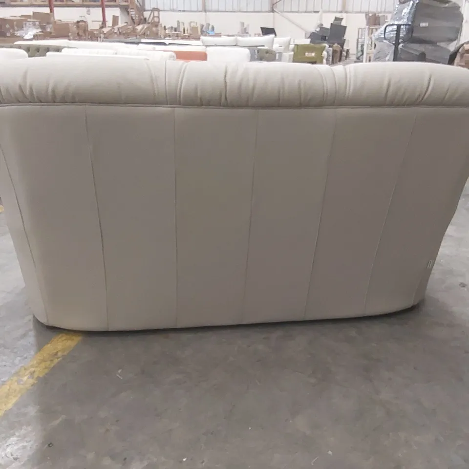 QUALITY DESIGNER ITALIAN MADE LEATHER 3 SEATER SOFA