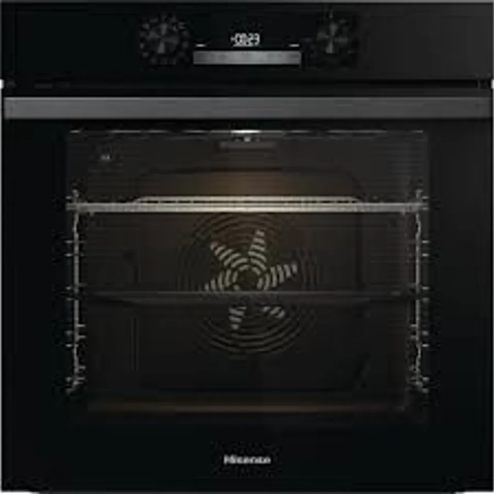 BOXED GRADE 1 HISENSE B164211PB INTEGRATED ELECTRIC OVEN BLACK