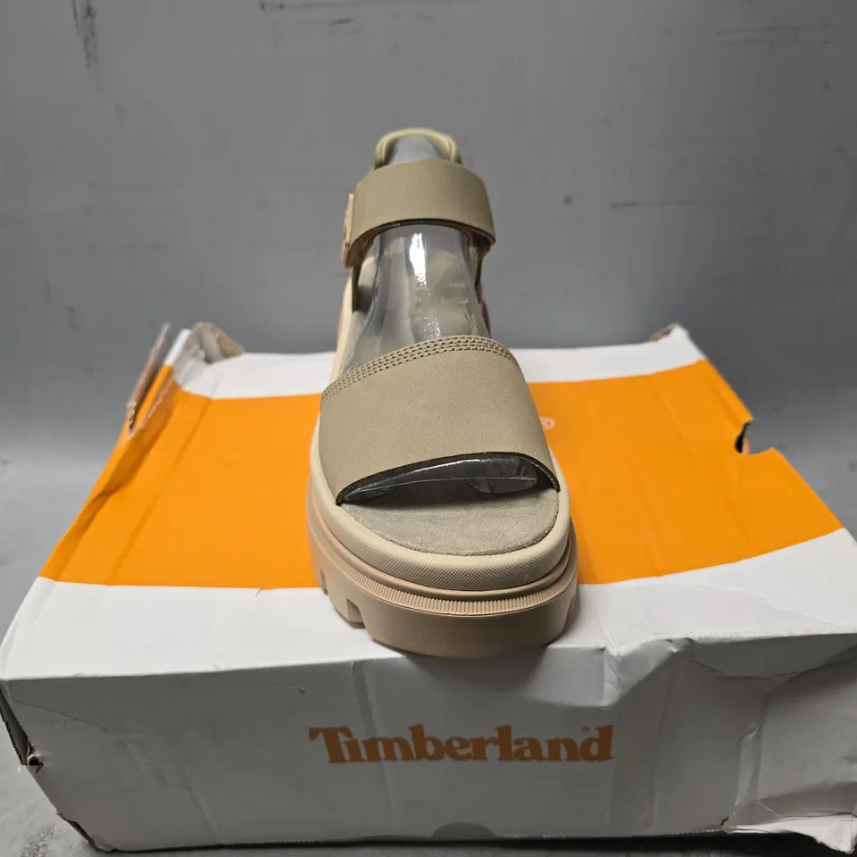 BOXED TIMBERLAND BACKSTRAP SANDAL - UK 4 