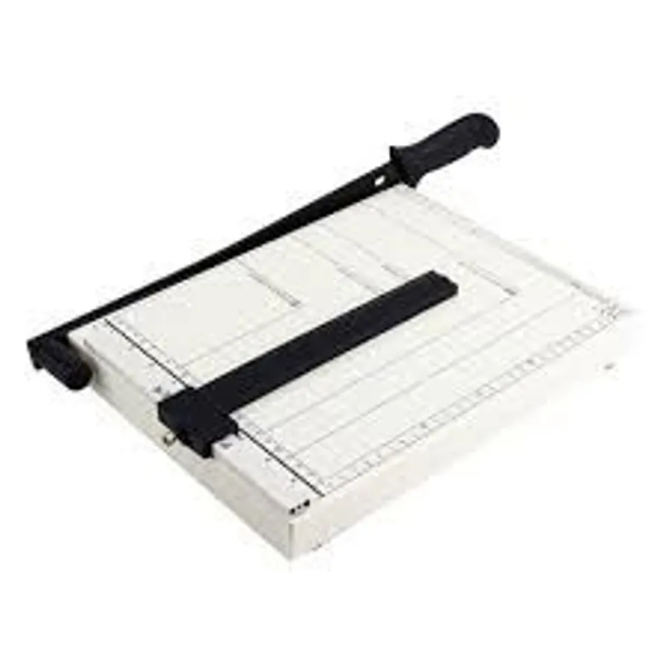 BOXED PROFESSIONAL GRADE A4 GUILLOTINE - GREY