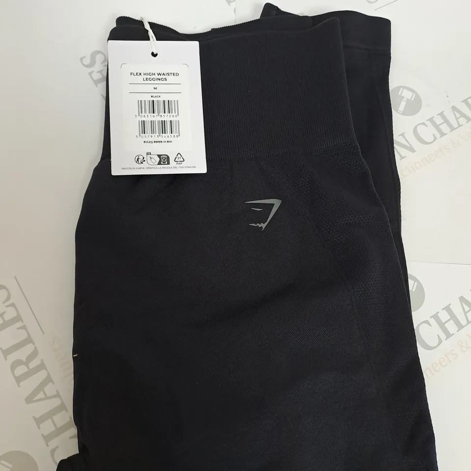 GYMSHARK FLEX HIGH WAISTED LEGGINGS SIZE M
