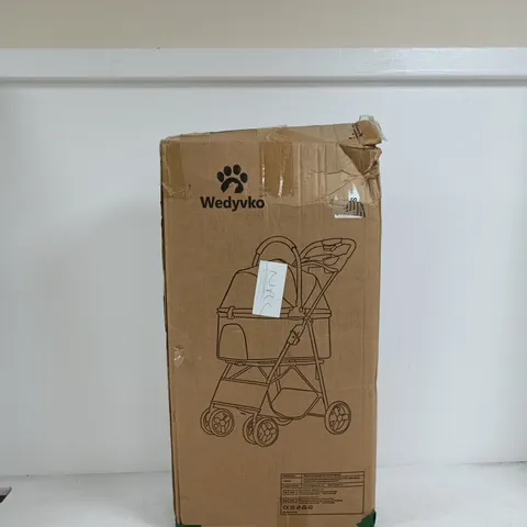 WEDYVKO DARK GREEN DOG STROLLER