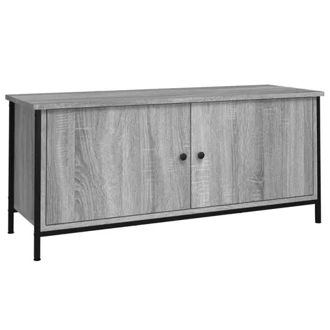 BOXED BOROUGH WHARF TV CABINET WITH DOORS SONOMA OAK 102 X 35 X 45cm ENGINEERED WOOD (1 BOX)