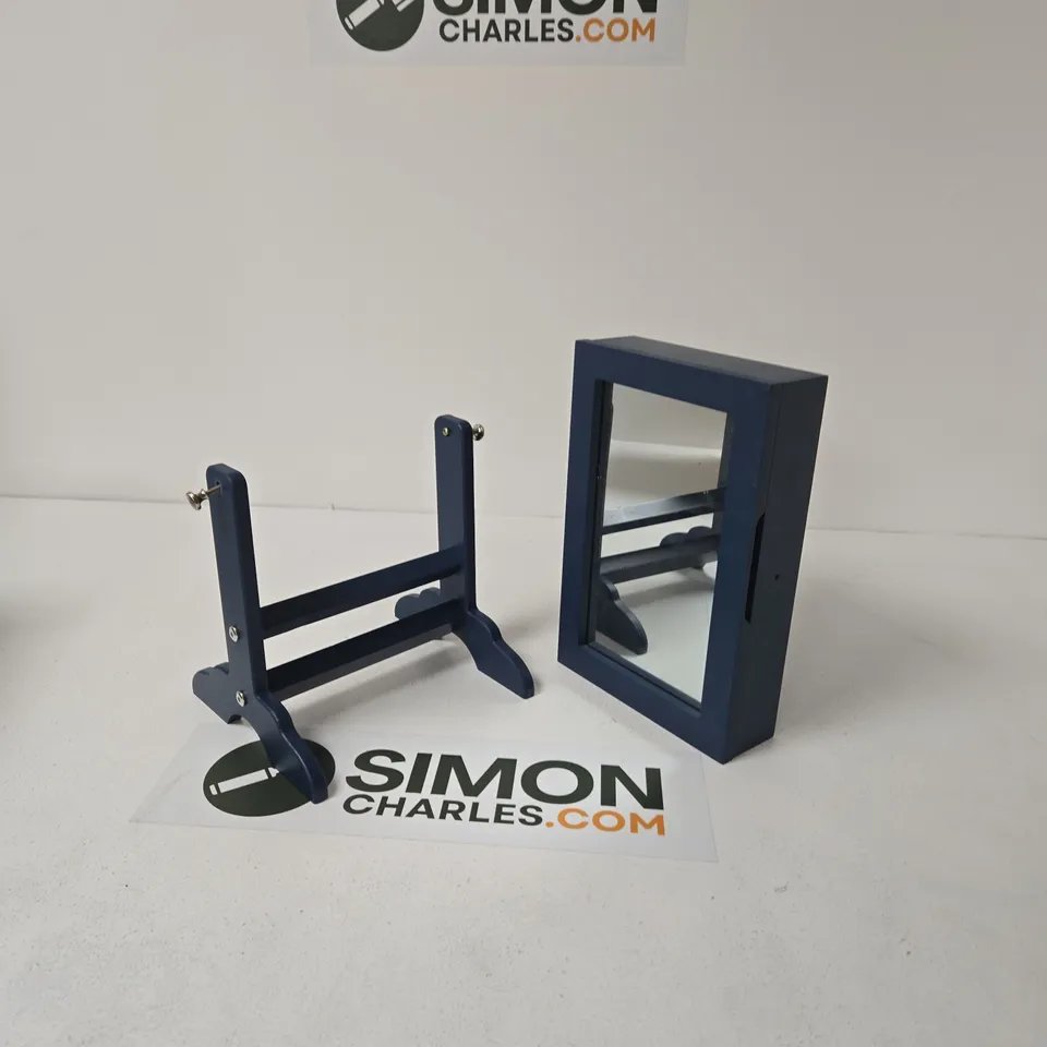 PORTABLE JEWELLERY CABINET WITH STANDING MIRROR