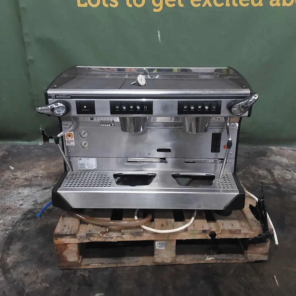 RANCILIO RAN7-2 COMMERCIAL 2 GROUP BARRISTA COFFEE MACHINE 