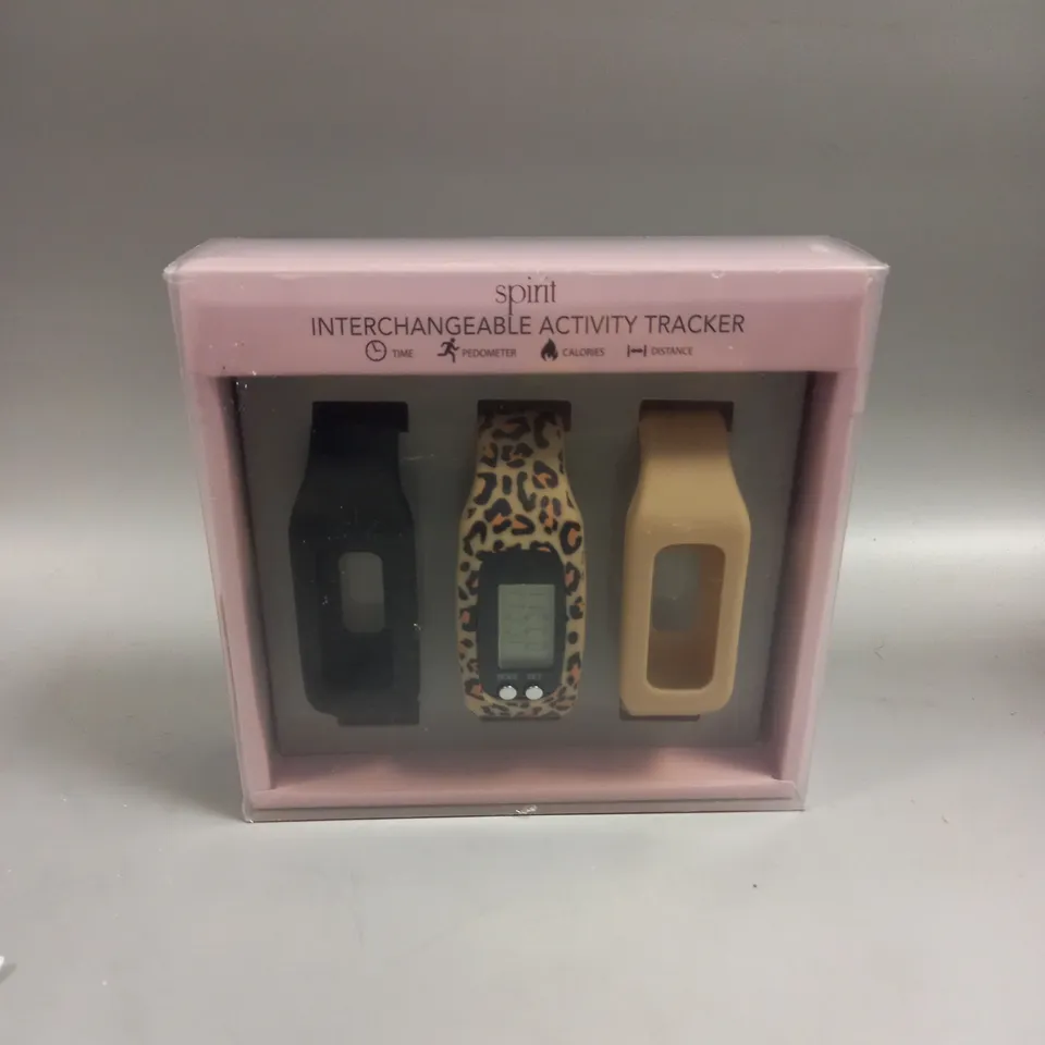 BOXED SPIRIT INTERCHANGEABLE ACTIVITY TRACKER 