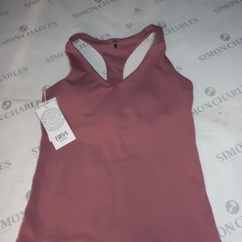 BIBA ACTIVE V NECK TANK VEST SIZE M