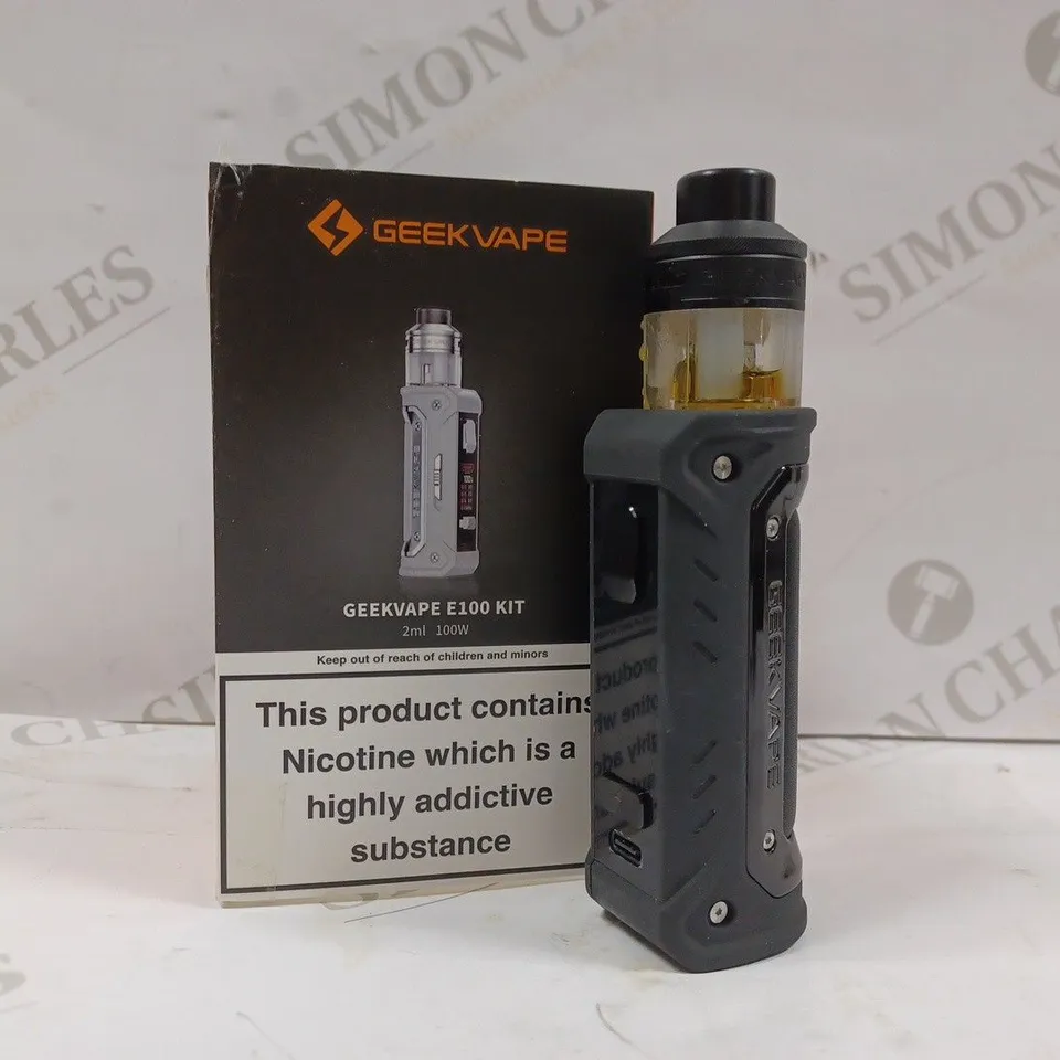 BOXED GEEKVAPE E100 KIT - BLACK