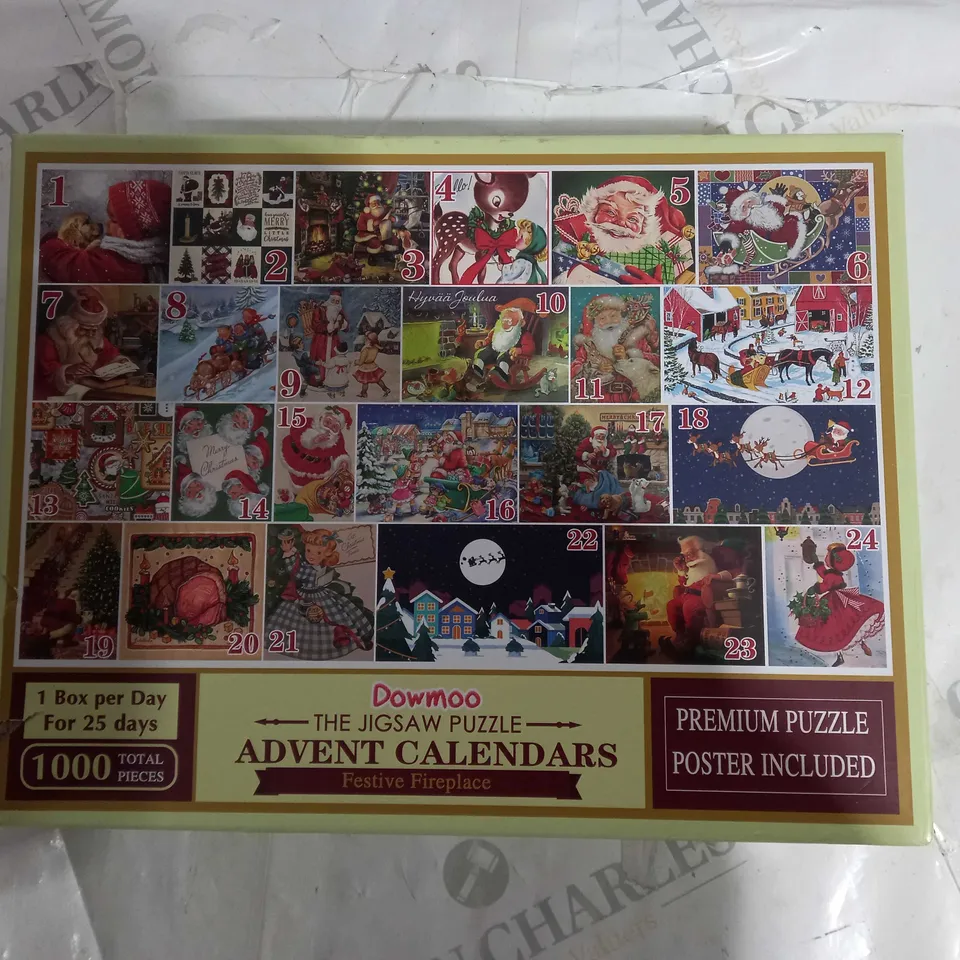 DOWMOO JIGSAW PUZZLE ADVENT CALANDER