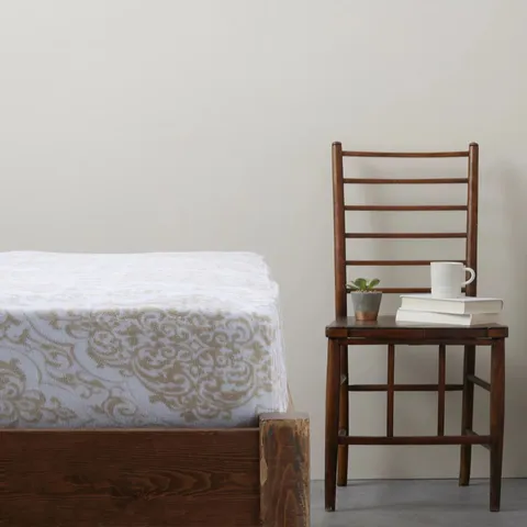 COZEE HOME VELVETSOFT DAMASK PRINTED FITTED SHEETS