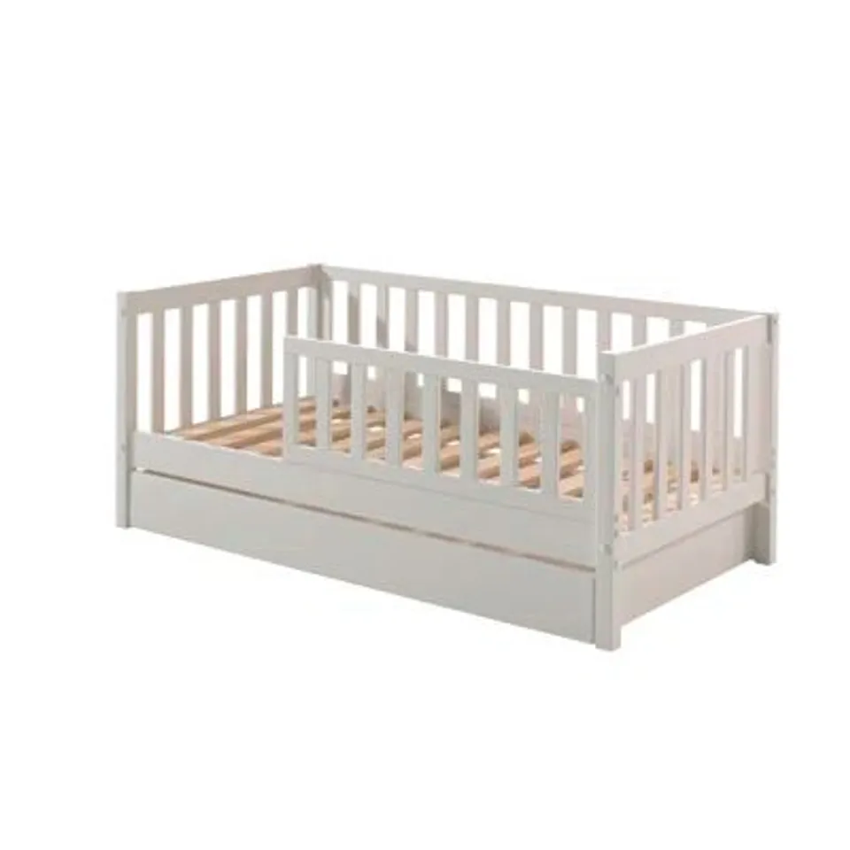 BOXED COT BED/TODDLER (70×140CM) DRAWER BED FRAME (2 BOXES)