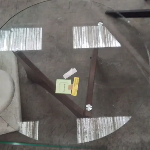 90X90CM  ABSTRACT TRIANGLE COFFEE TABLE 