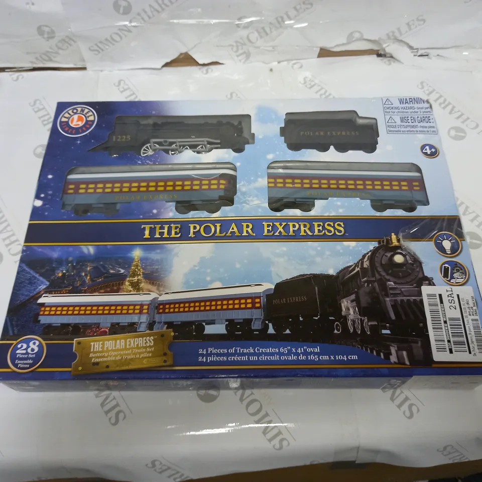 LIONEL THE POLAR EXPRESS 28-PIECE TRAIN SET