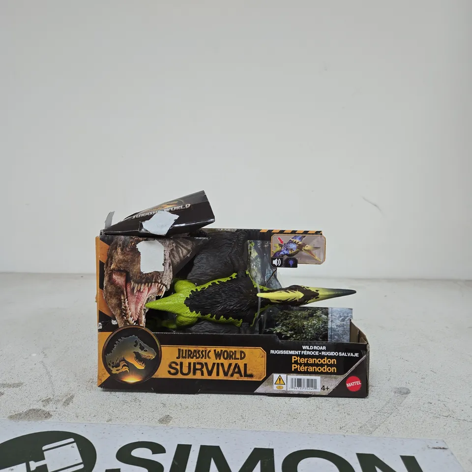 MATTEL JURASSIC WORLD SURVIVAL PTERANODON TOY – DAMAGED PACKAGING