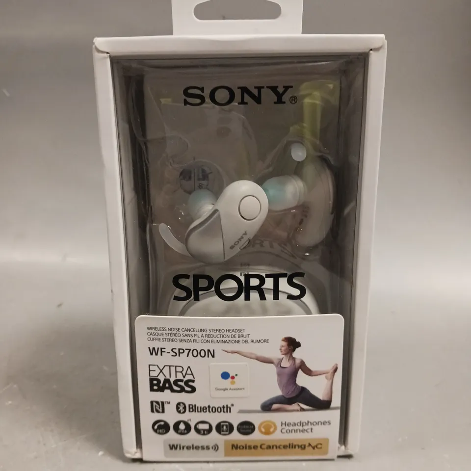 BOXED SONY WF-SP700N SPORTS WIRELESS EARPHONES