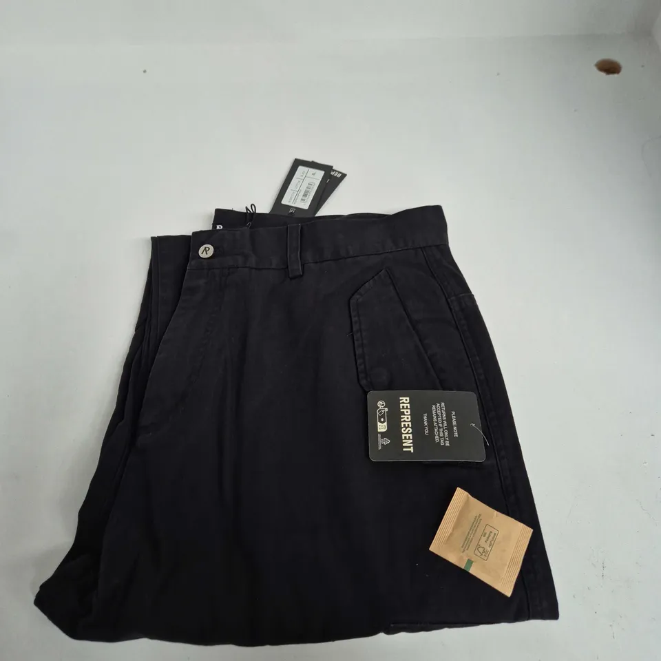REPRESENT MLM510-01 WORKSHOP PANT – COTTON, BLACK – MEN'S XL