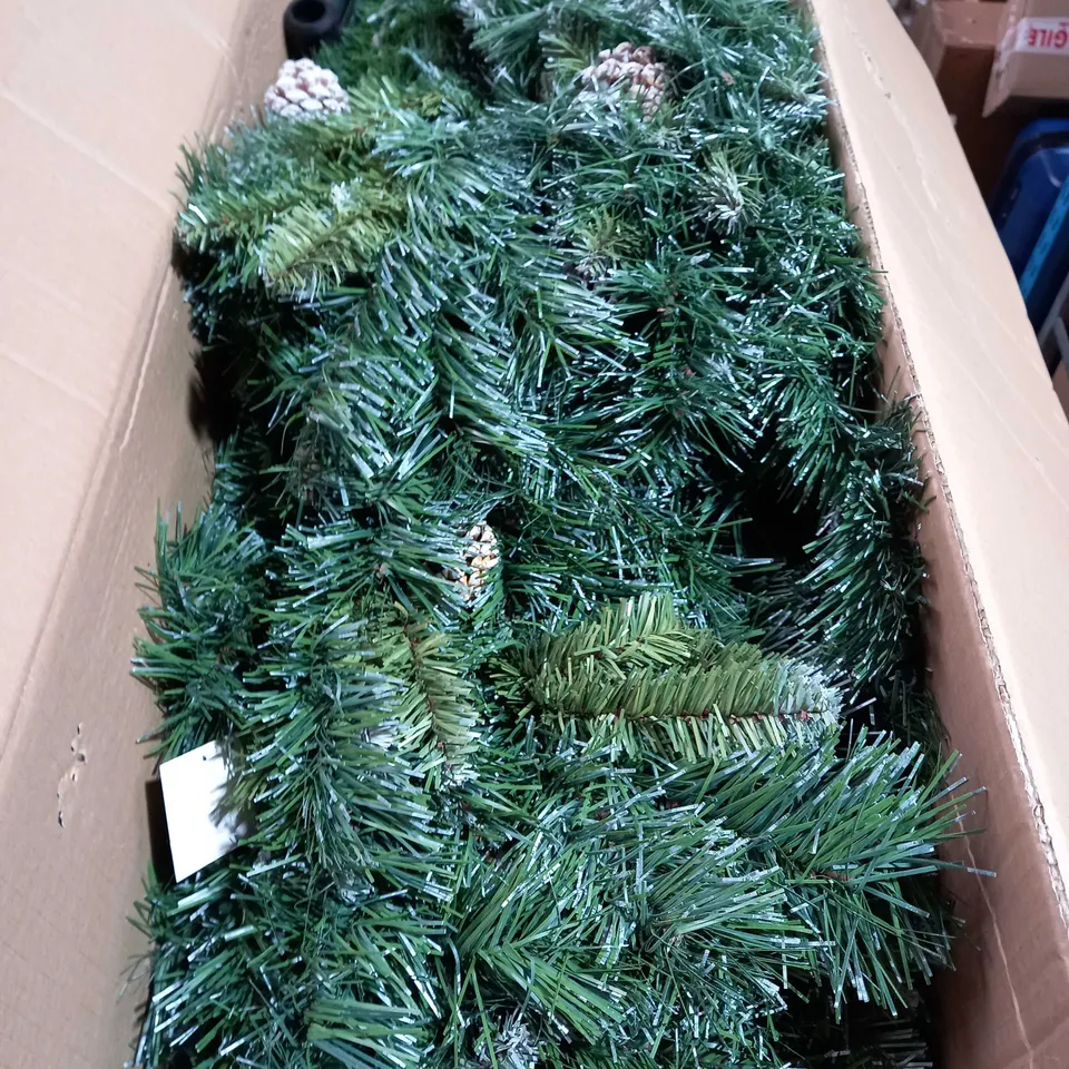 BOXED 7FT FROSTED SNOW QUEEN TREE - COLLECTION ONLY RRP £189.99