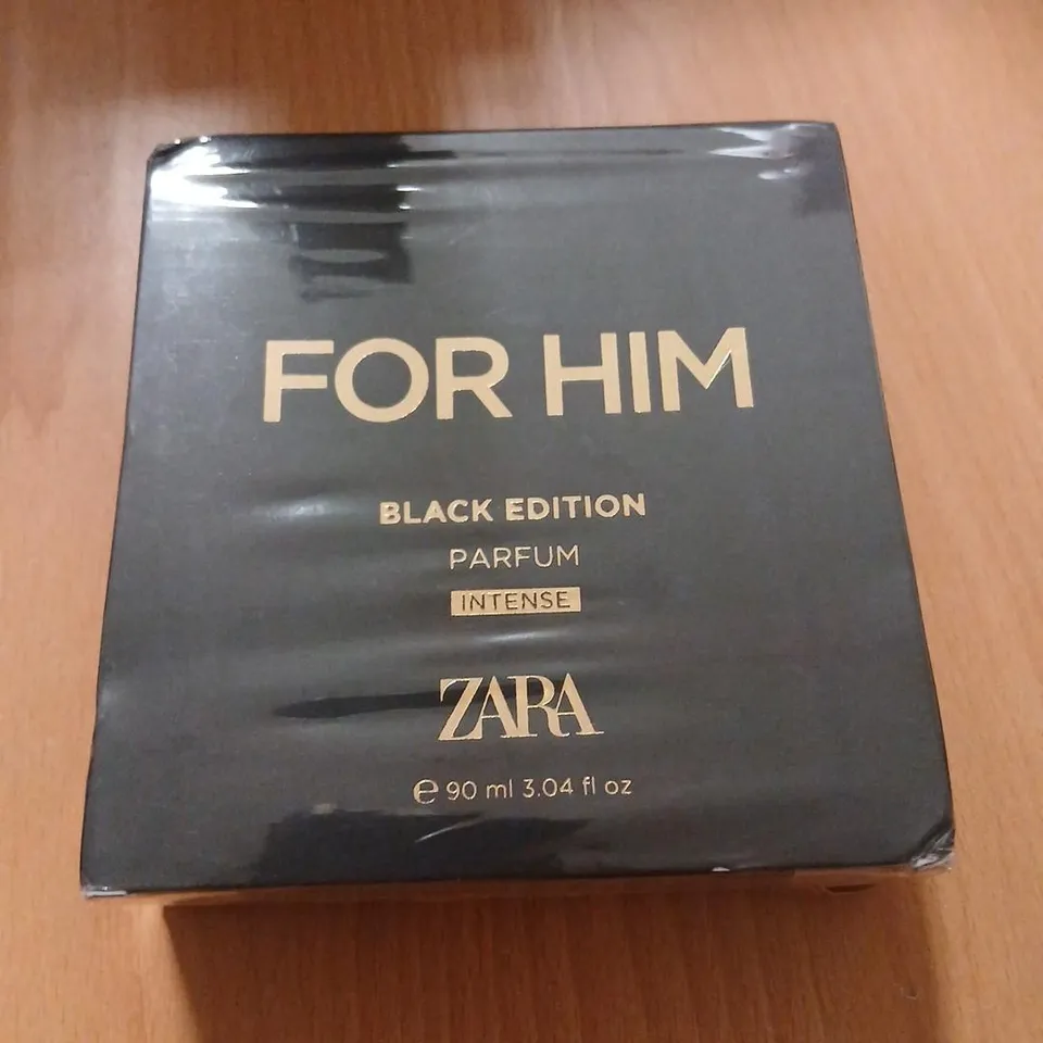 BOXED AND SEALED FOR HIM BLACK EDITION PARFUM INTENSE ZARA 90ML