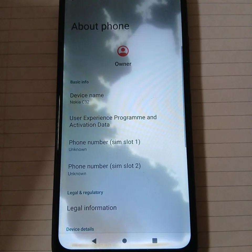 NOKIA C32 SMARTPHONE – BLACK