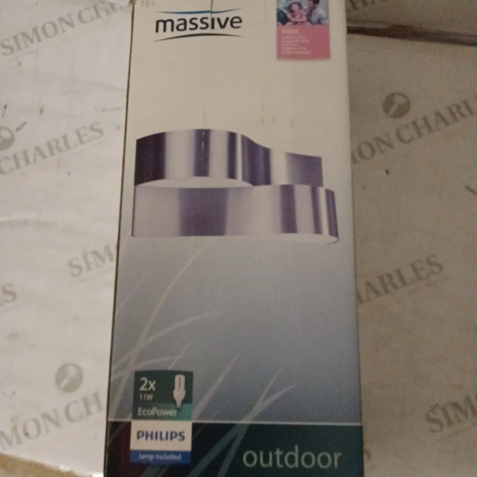 LOT OF 6 MASSIVE LAMP CAPRI 17185/47/10 GARDEN WALL LAMPS