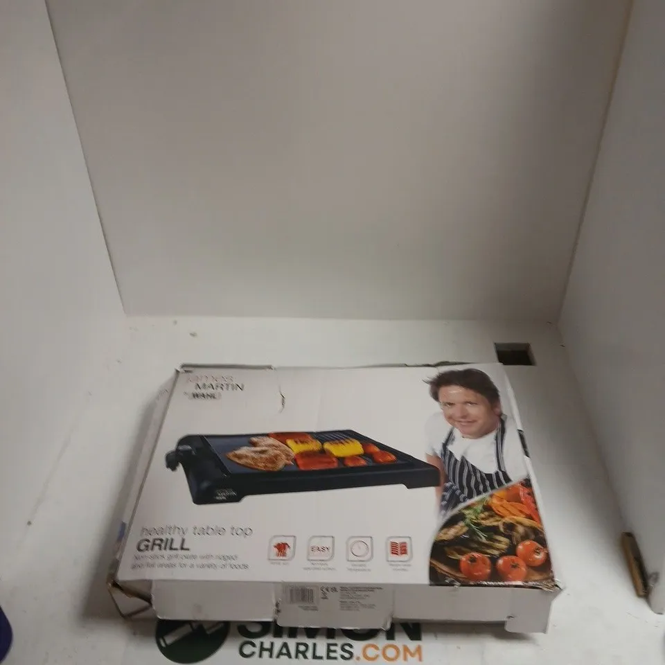  JAMES MARTIN ELECTRIC GRILL PAN – BOXED