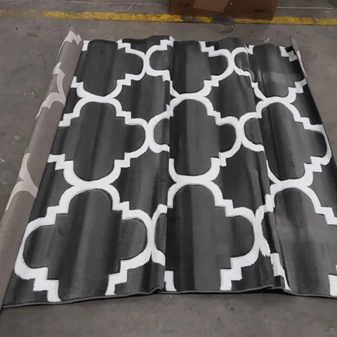MODERN TRENDZ RUG - GREY // SIZE: 160 X 220cm