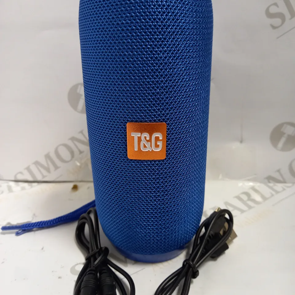 PORTABLE BLUETOOTH SPEAKER - BLUE