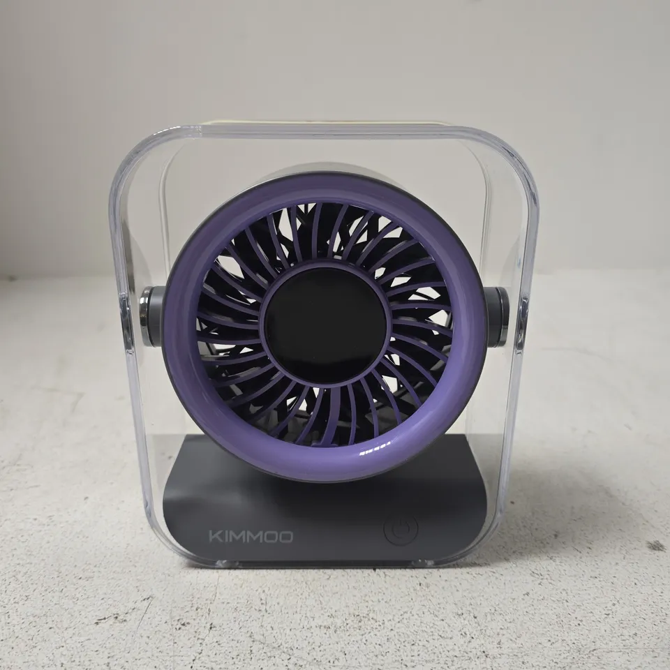 KIMMOO PORTABLE DESK FAN 