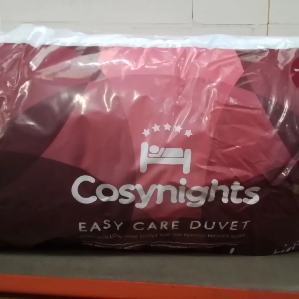 SIX COSYNIGHTS EASY CARE DUVET SUPER KING 4.5 TOG