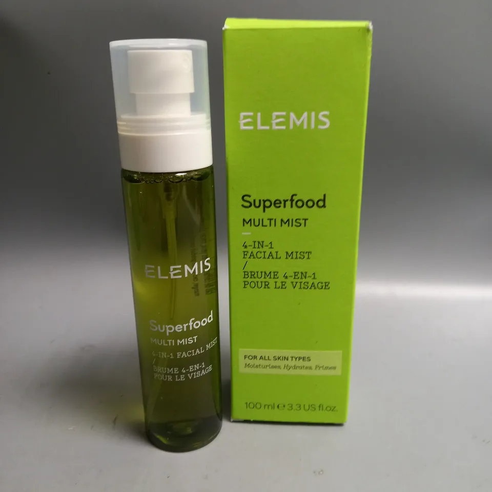 BOXED ELEMIS SUPERFOOD MULTI MIST 4-IN-1 FACIAL MIST