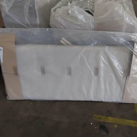 QUALITY BAGGED LUXURY DOUBLE HEADBOARD - SANDSTONE